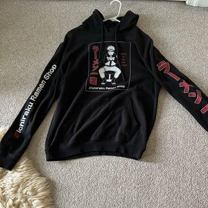 black Naruto hoodie